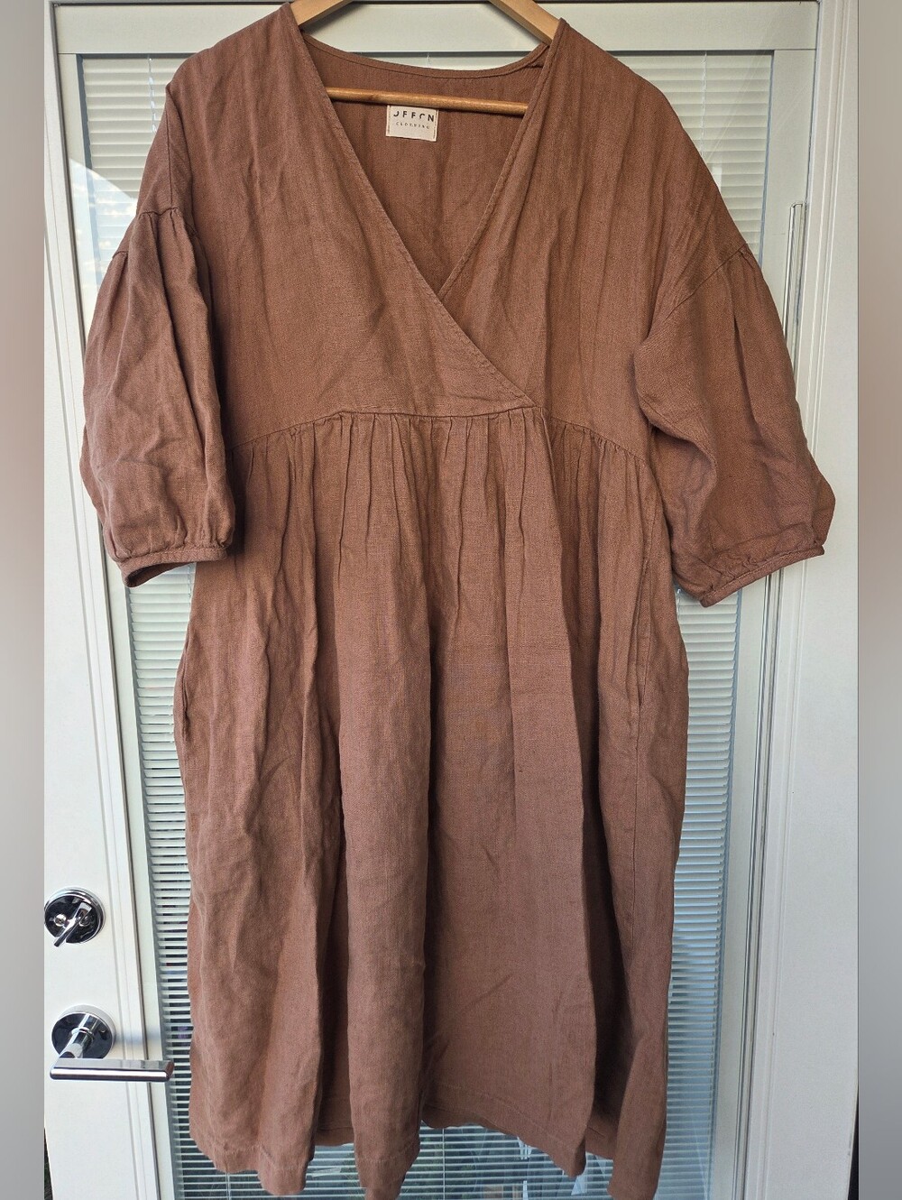 Off/On Hazel Linen Dress